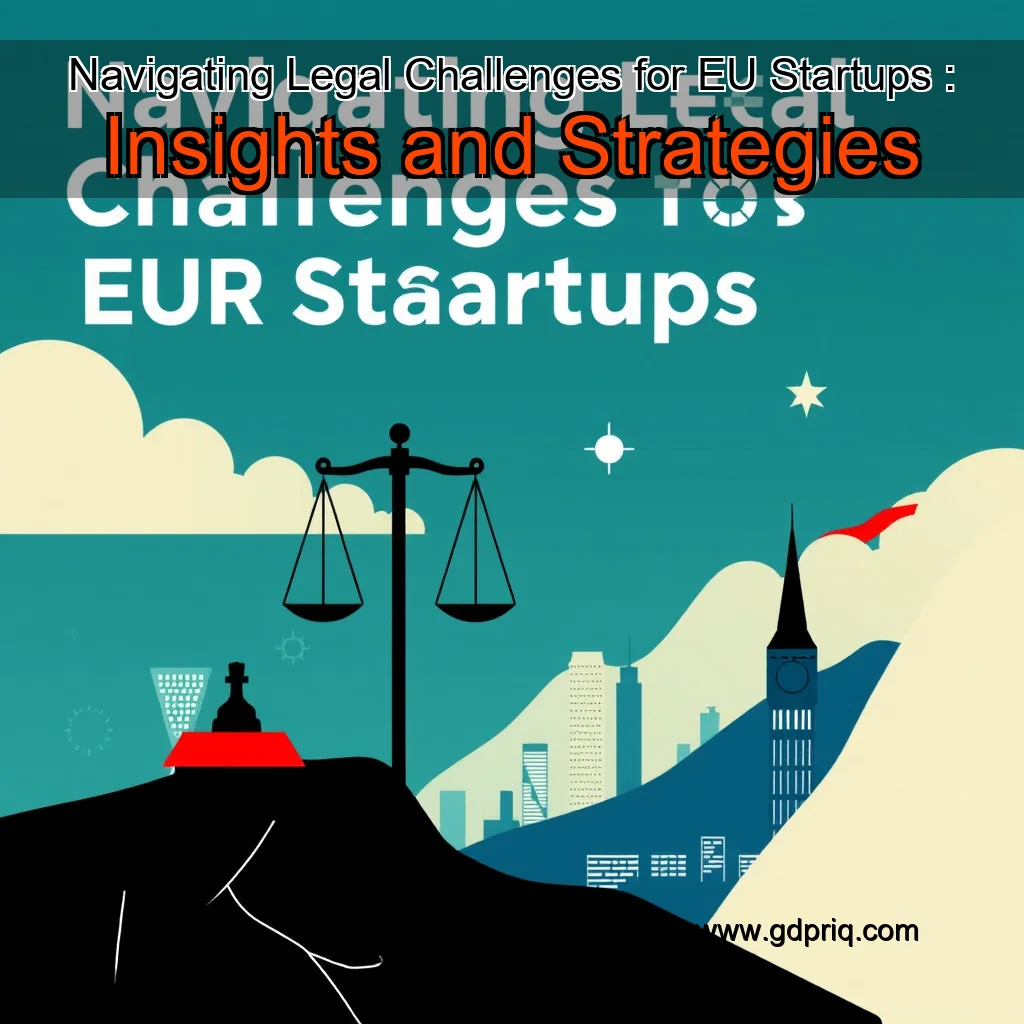 You are currently viewing Navigating Legal Challenges for EU  Startups : Insights and Strategies