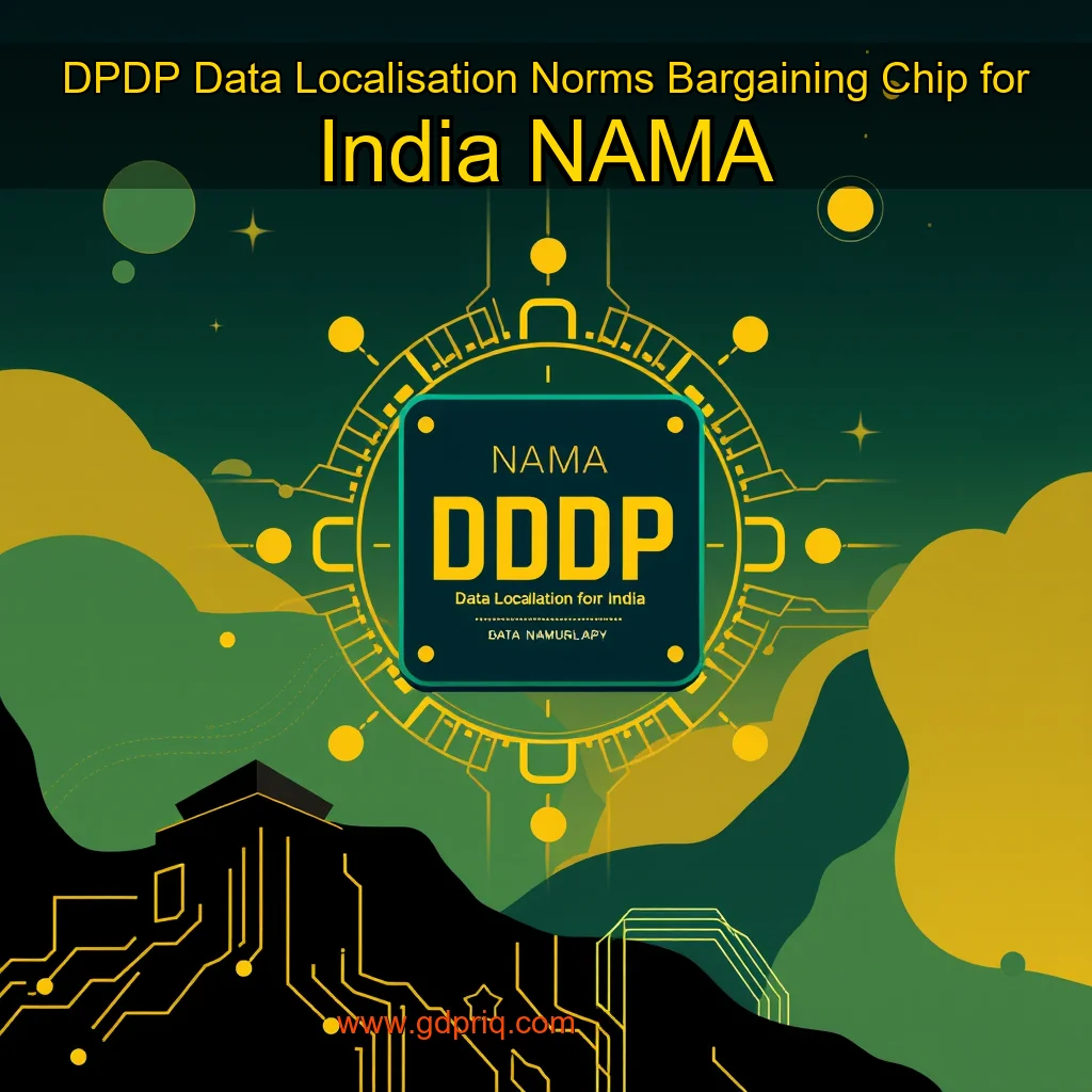 You are currently viewing DPDP Data Localisation Norms Bargaining Chip for India   NAMA