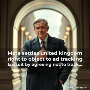 Read more about the article Meta settles united kingdom right to object to ad  tracking lawsuit by agreeing not to track plaintiff