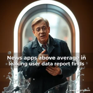 Read more about the article News apps above average in leaking user data  report finds