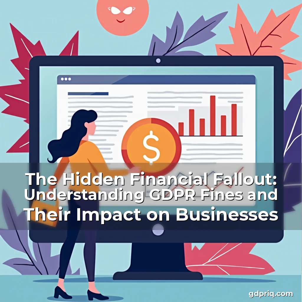 Read more about the article The Hidden Financial Fallout: Understanding GDPR Fines and Their Impact on Businesses