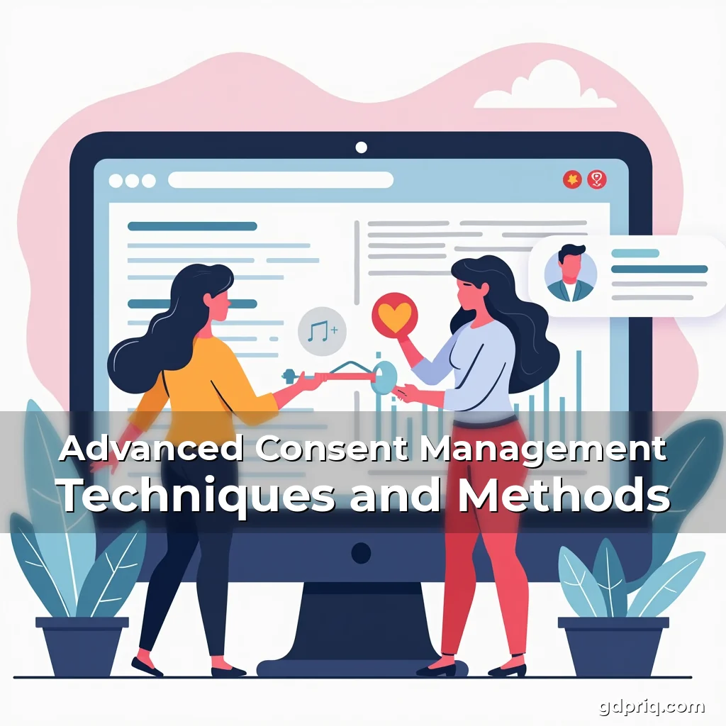 Read more about the article Advanced Consent Management Techniques and Methods