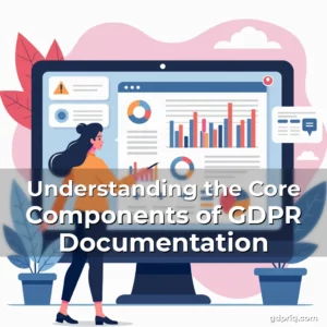 Artistic representation for Understanding the Core Components of GDPR Documentation