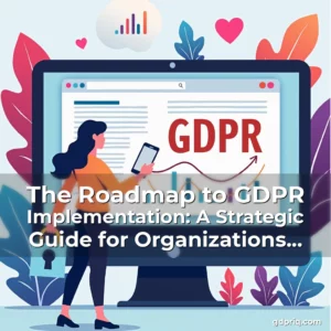 Artistic representation for The Roadmap to GDPR Implementation: A Strategic Guide for Organizations Worldwide